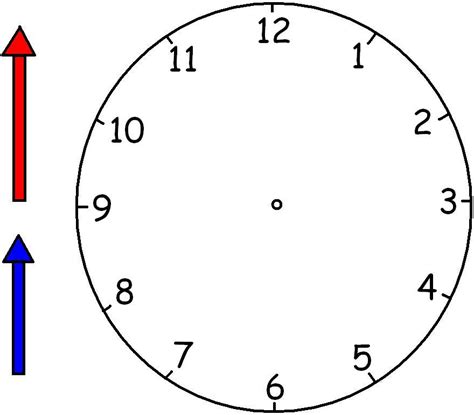 Clock Printable Template - ClipArt Best