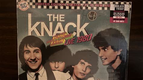 New! The Knack Live 1980! Pink vinyl RSD disc! - YouTube