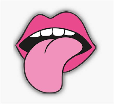 Transparent Tongue Clipart - Tongue Clipart Png, Png Download - kindpng