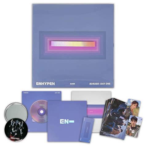 ENHYPEN - ENHYPEN Debut Album - BORDER : DAY ONE [ DAWN ver. ] CD ...