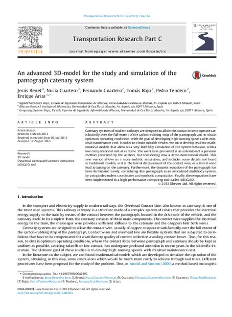 (PDF) An advanced 3D-model for the study and simulation of the ...