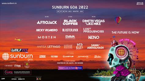 Sunburn Goa Festival 2022: Lineup and Information