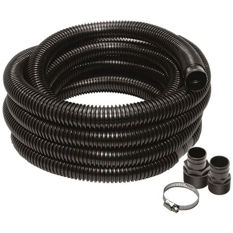 Everbilt 1-1/4 in. x 24 ft. Sump Pump Discharge Hose Kit EBHK24 - The ...