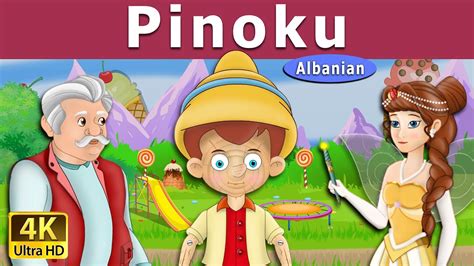 Pinoku | Pinocchio in Albanian | @AlbanianFairyTales - YouTube