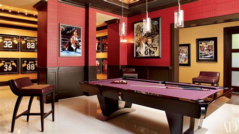 14 Beautiful Billiard Rooms Where You Can Play in Style | Architectural ...