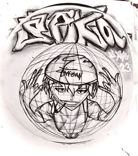 fish eye perspective y2k sketch drawing | Graffiti, Graffiti style art ...