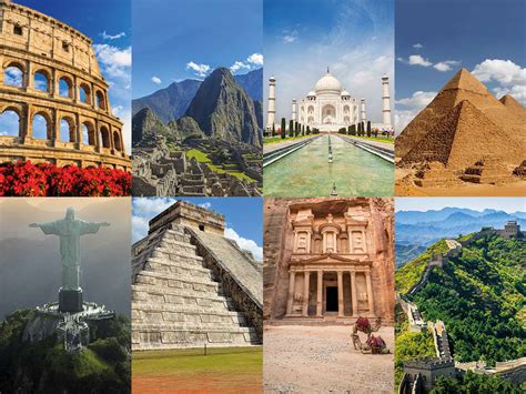 Can you visit all 7 New Wonders of the World in a single month?