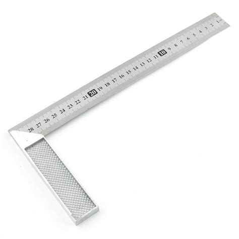 Sonline 30cm aluminum handle with stainless steel scale Right Measuring ...