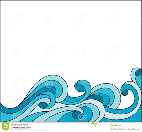 waves clipart border free - Clipground