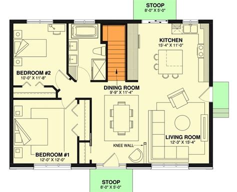 2 Bedroom House Plans for Stylish Homes | CK