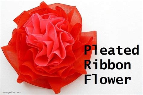 Ribbon Flowers (10 Easy DIY Tutorials) - SewGuide