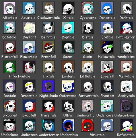 49 Sans List Part II by Cabbt on DeviantArt in 2022 | Undertale comic ...