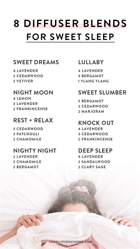 The Perfect Bedtime Diffuser Blends | Using Essential Oils for Sleep ...