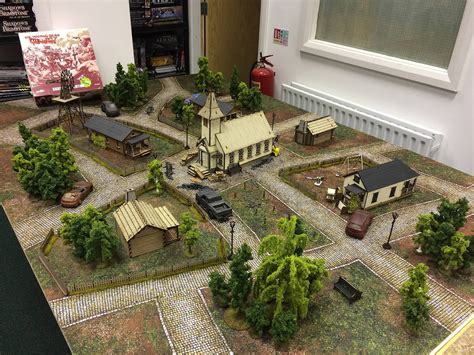 Miniature houses, Wargaming terrain, Miniature house