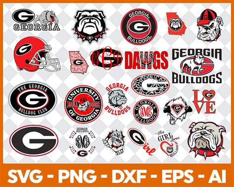 Georgia Bulldogs svg - Georgia Bulldogs logo NCAA Football Svg /Georgia ...