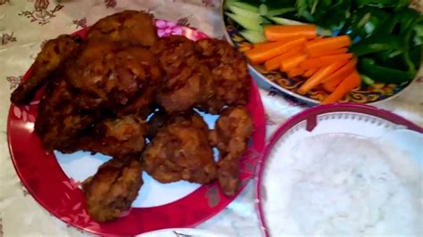 Fried Chicken Mukbang of my Kids - YouTube