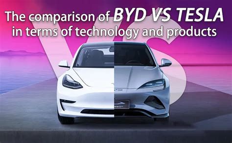 The comparison of byd vs tesla in terms of technology and products ...