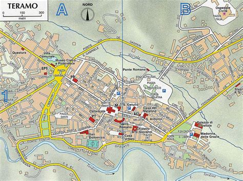 Map of Teramo