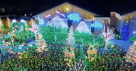 Grandma’s “Peaceful Meadow” Christmas Light Display Captures Attention ...