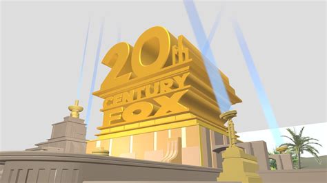 Logo 3d Model 20th Century Fox Sketchfab 20th Century Fox Logo | Images ...