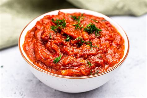 Ajvar Recipe (Balkan Red Pepper Spread) - Recipes From Europe