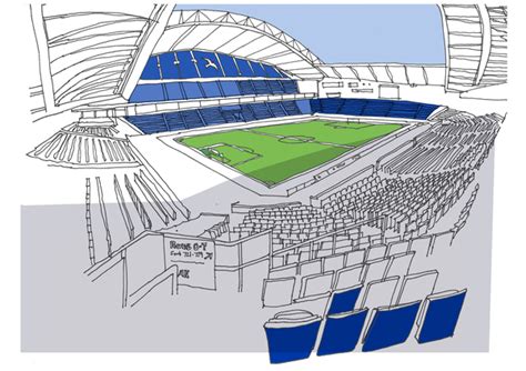 Amex Stadium Map