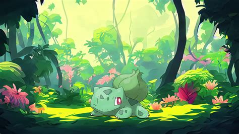 Bulbasaur - 4K Wallpaper Pokémon for mobile and desktop - Free download