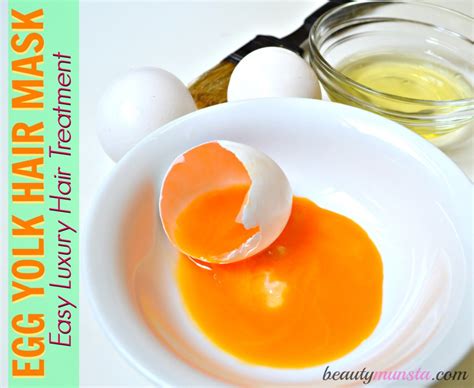 How to make an Egg Yolk Hair Mask at Home - beautymunsta - free natural ...