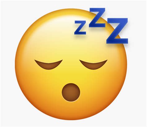 Sleeping Emoji Png - Transparent Background Sleep Emoji, Png Download ...