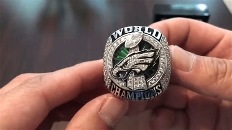 Philadelphia Eagles Super Bowl Ring High Quality Replica 52 LII 0-42 ...