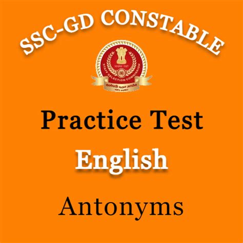 SSC-GD-English: Antonyms - NBCampus