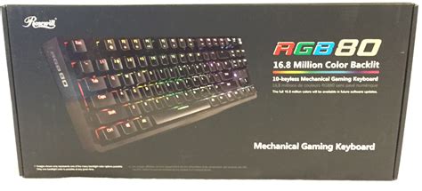 Review – Rosewill RGB80 Mechanical Keyboard | KBMOD.com