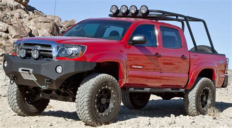 Body Armor 2005-2011 Toyota Tacoma Front Winch Bumper Black TC-19335 ...