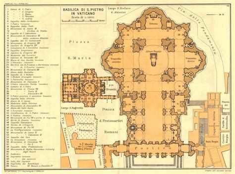 st peter's basilica plan - Google 검색 | St peters basilica, Renaissance ...