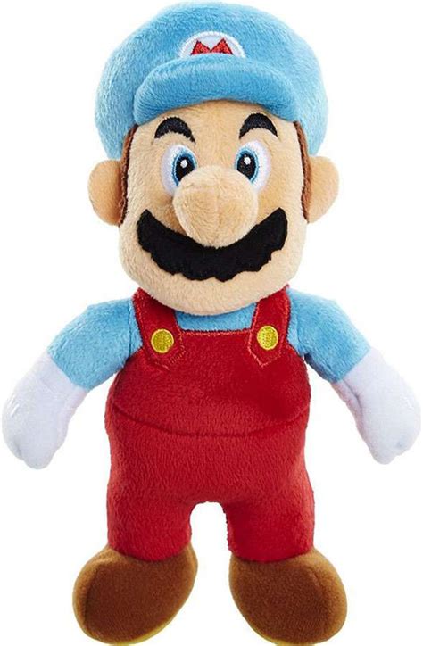 World of Nintendo Super Mario Ice Mario 7.5 Plush Jakks Pacific - ToyWiz