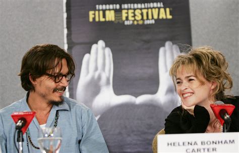 Corpse Bride press confrence - Johnny Depp/Helena Bonham Carter Photo ...