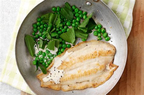 Lemon sole with sorrel sauce | British Recipes | GoodtoKnow