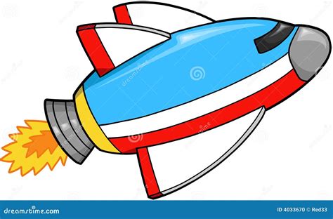 Spaceship Vector Stock Photo - Image: 4033670