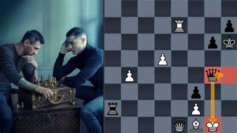 MESSI VS RONALDO IN CHESS!!! – Which Game is shown on the Louis Vuitton ...