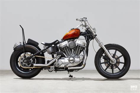 Lo-fi Perfection: A Harley 883 Bobber from Canada | Bike EXIF