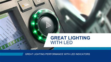 Great lighting performance with LED indicators | Apem Blog