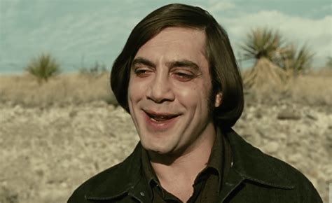 In No Country for Old Men (2007), Anton Chigurh has this haircut and ...