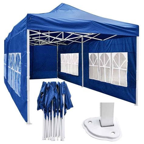 10'x20' Waterproof Pop Up Canopy Tent with Sides | Canopy tent, Pop up ...