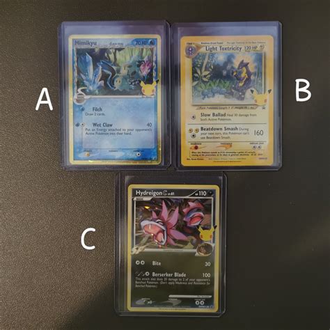 Pokemon Celebration Promo Cards Bundle on Carousell