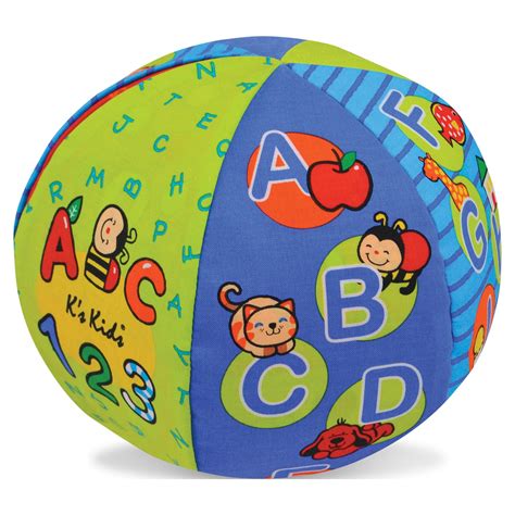 Melissa & Doug K's Kids 2-in-1 Talking Ball - ABCs, Counting 1-10 ...