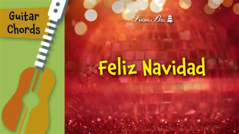 Feliz Navidad Guitar Chords Tabs Sheet Music PDF Free