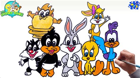 Baby Looney Tunes Characters Drawings