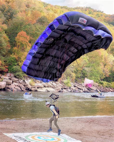 New River Gorge - Bridge Day 2023 - Bullseye Photograph by Susan Rissi ...