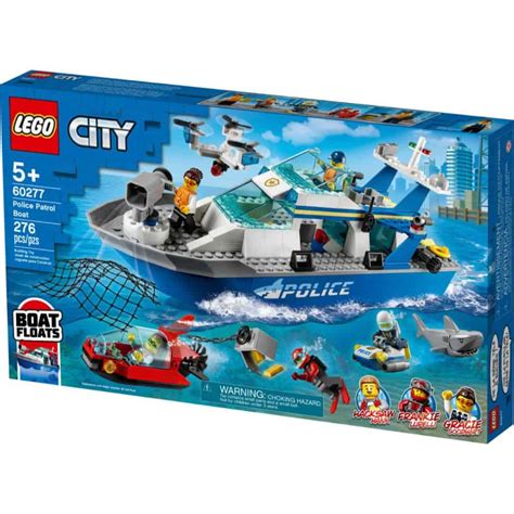 LEGO 60277 CITY Police Patrol Boat - The Model Shop