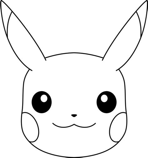 Download and share clipart about Pikachu Clipart Black And White ...